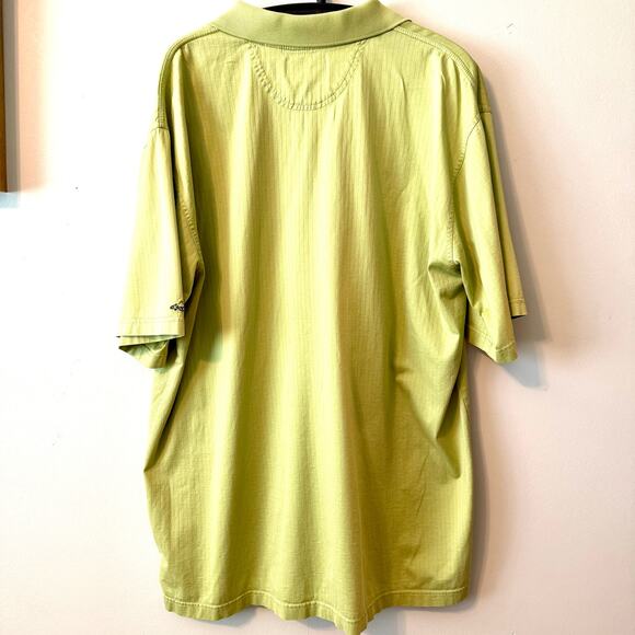 Greg Norman Mens XXL Green Polo Collared Short Sleeve Golf Leisure Vacation - Picture 7 of 11